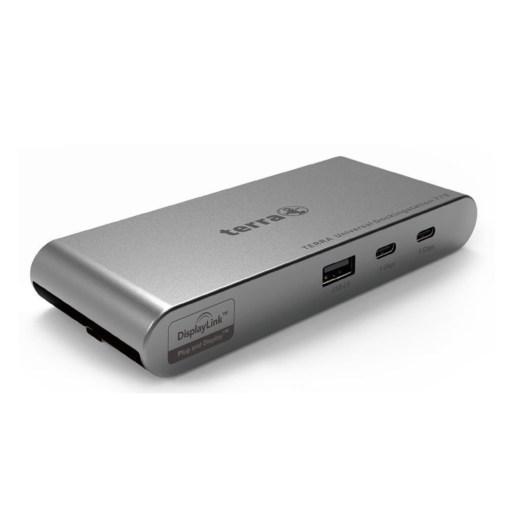 TERRA MOBILE Dockingstation 770 USB-C Dual Display Dockingstation mit Dual Display für unterwegs! - Image 4