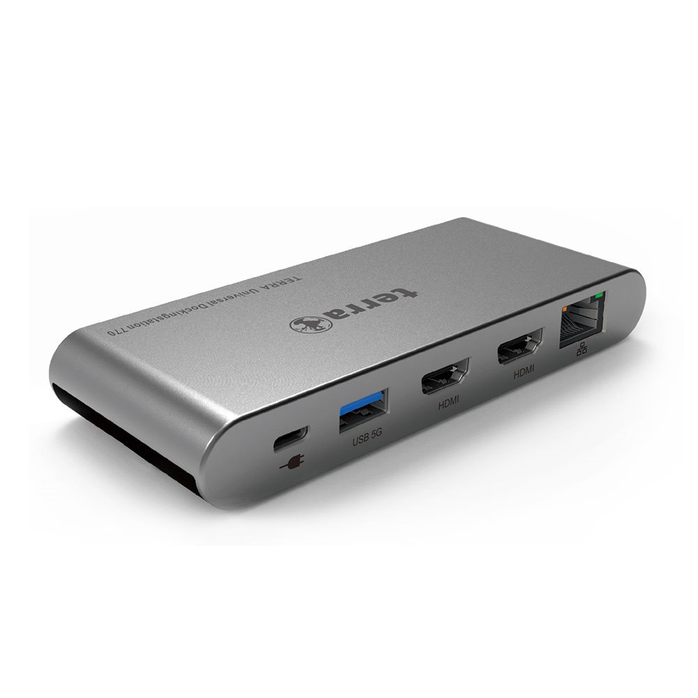 TERRA MOBILE Dockingstation 770 USB-C Dual Display Dockingstation mit Dual Display für unterwegs! - Image 3