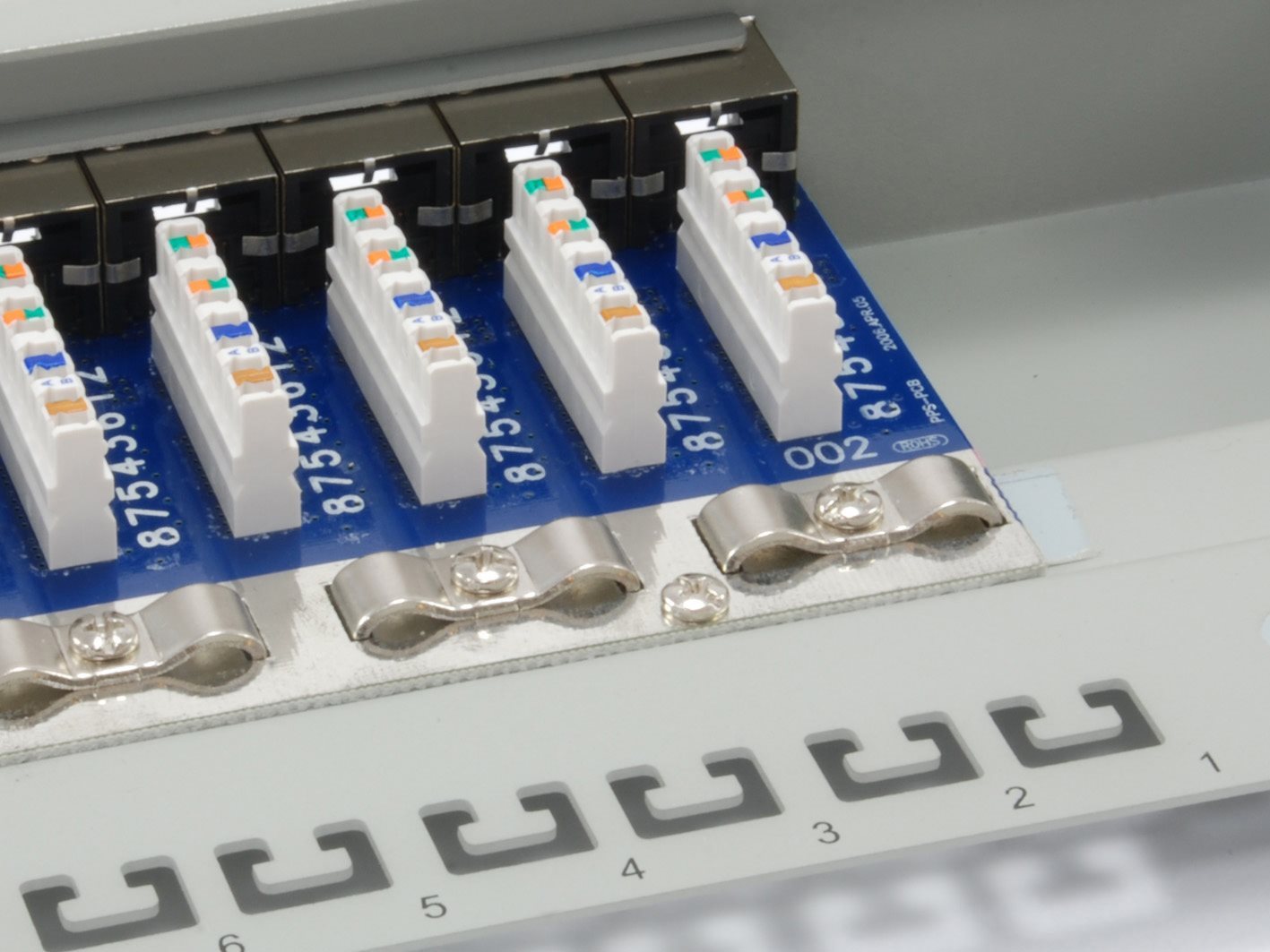 Equip Patchpanel CAT6 24 Port lightgrey 19" (1HE) - Image 5